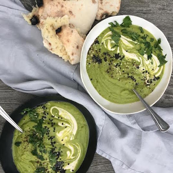 Broccoli Lemon Tahini Soup - Seed + Mill