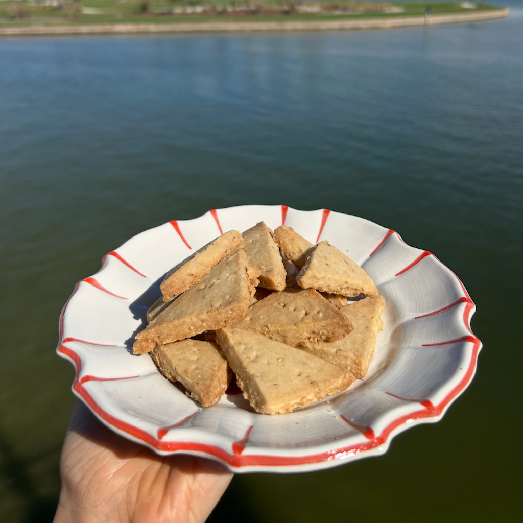 Double Sesame Shortbread