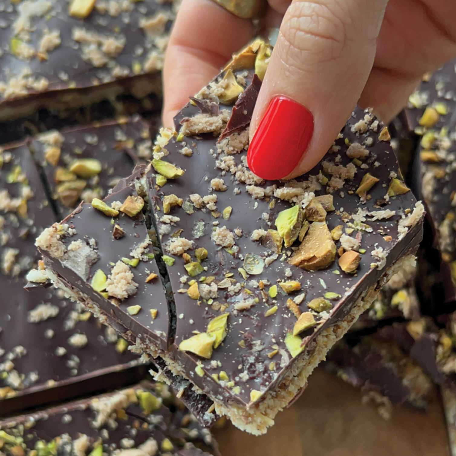 Dubai Chocolate with Tahini & Halva